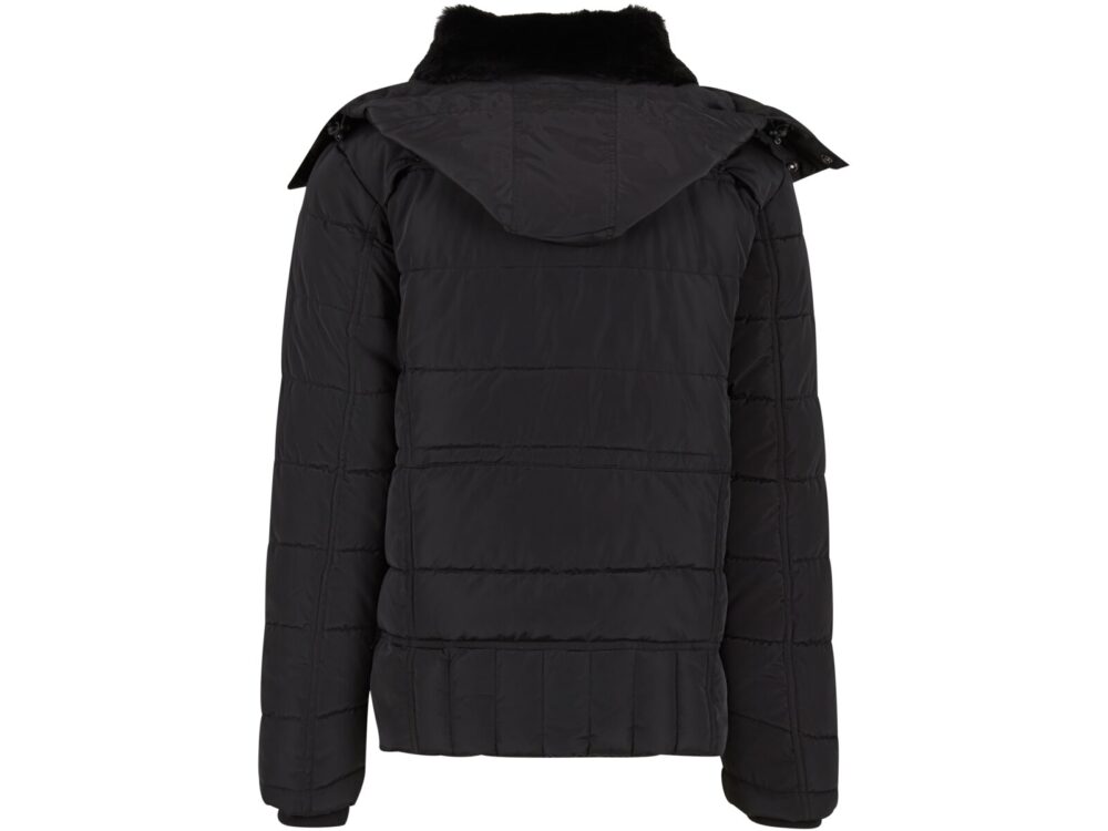 Puffer Jacket With Detachable Fur Collar - immagine 3